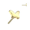 Titanium top butterfly Push-In