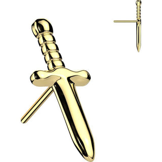 Titanium Top top dagger Push-In