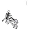 Titanium Top top shooting stars zirconia Push-In