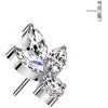 Titanium leaf zirconias Push-In