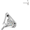Titanium Top top triangle zirconia Push-In