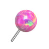 Titanium Top top ball opal Push-In