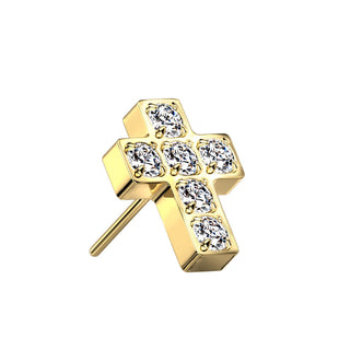 Titanium Top top cross zirconias Push-In