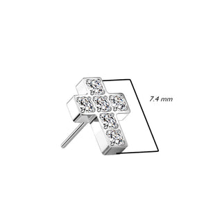 Titanium Top top cross zirconias Push-In