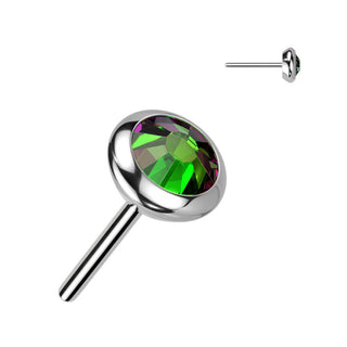 Titanium Top top ball zirconia opal Push-In