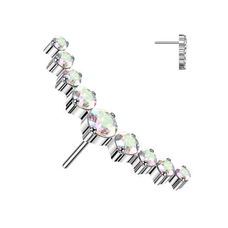 Titanium Top top 9 zirconias Push-In