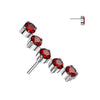 Titanio Superiore a 5 zirconi Push-In