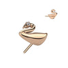 Titanium Top Swan Zirconia Push-In