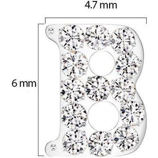 Titanium Top top alphabet initial zirconia Push-In