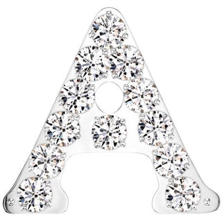 Titanium Top top alphabet initial zirconia Push-In