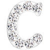 Titanium Top top alphabet initial zirconia Push-In