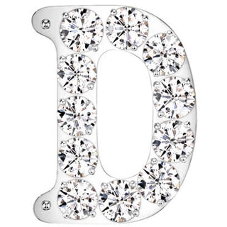 Titanium Top top alphabet initial zirconia Push-In
