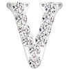 Titanium Top top alphabet initial zirconia Push-In