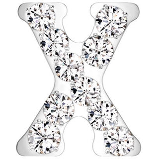 Titanium Top top alphabet initial zirconia Push-In