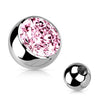 Titanium Top Top Ball Zirconia