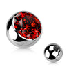 Titanium Top Top Ball Zirconia