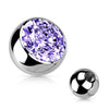 Titanium Top Top Ball Zirconia