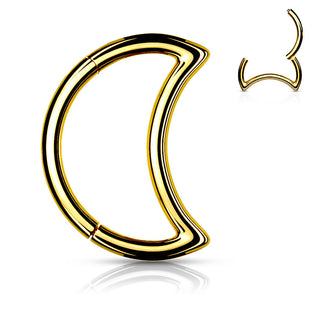 Anello Piercing  Luna Clicker