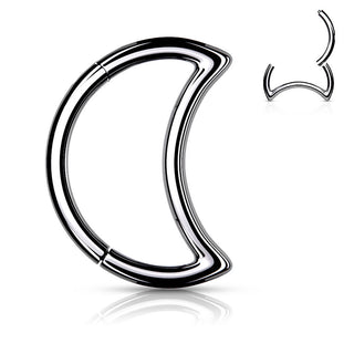 Anello Piercing  Luna Clicker