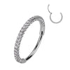Titanium Ring Zirconia Clicker