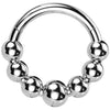 Titan Ring 7 Kugeln Reihe Clicker