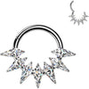 Titanium Ring spikes zirconia Segment