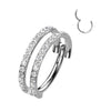 Titanium Ring Zirconia Clicker
