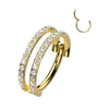 Titanium Ring Zirconia Clicker