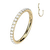 Titanium Ring Zirconia Clicker