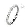 Titanium Ring Zirconia Clicker