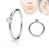 Ring Ball Zirconia Bendable