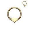 Ring Heart Flat Bendable