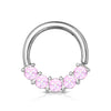 Ring 5 Illuminating synthetic Stone Bendable