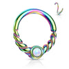 Ring Opal Round Bendable