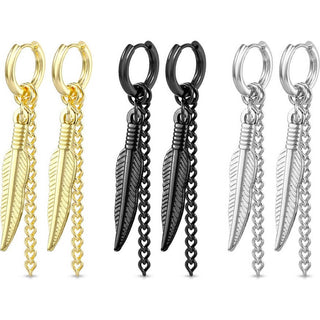 Earring Spring Chain dangle Clicker