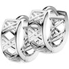 X wide earrings