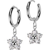 Fiore zirconi pendente