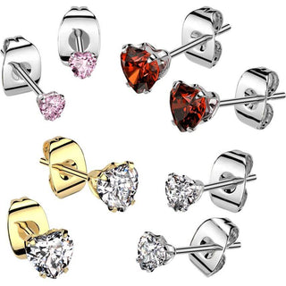 Stud Earring heart