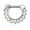 Piercing Septum  Clicker Opale Clicker
