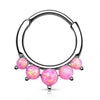 Septum Piercing Clicker 5 Opal Clicker