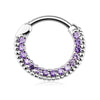 Septum Piercing Clicker Zirconia Clicker