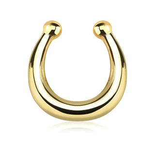 Fake Nose Piercing Septum Bendable