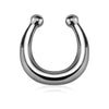 Fake Nose Piercing Septum Bendable