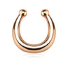 Fake Nose Piercing Septum Bendable