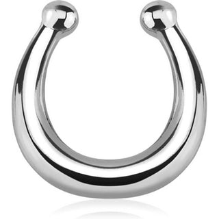 Fake Nose Piercing Septum Bendable