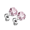 Zirconia Round Silver