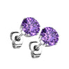 Zirconia Round Silver