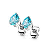 Oro con zircone a goccia