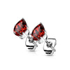 Oro con zircone a goccia