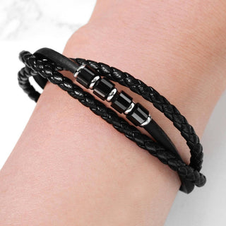 Black Braided Magnet
